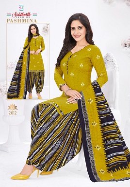 Siddharth Pashmina 2 Ready Made Casual Daily Wear Cotton Printed Dress Collection